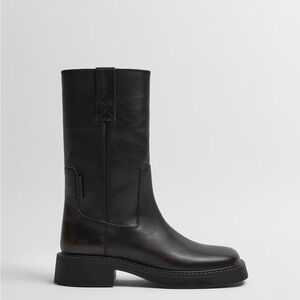 Miista Black Heeled Boots